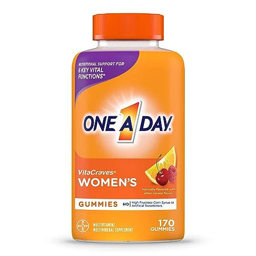 Women’s Multivitamin Gummies with Vitamin A, C, D, E and Zinc, 170 count E890