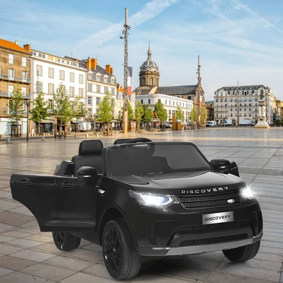 Black 2-Seater Ride on Car Z890