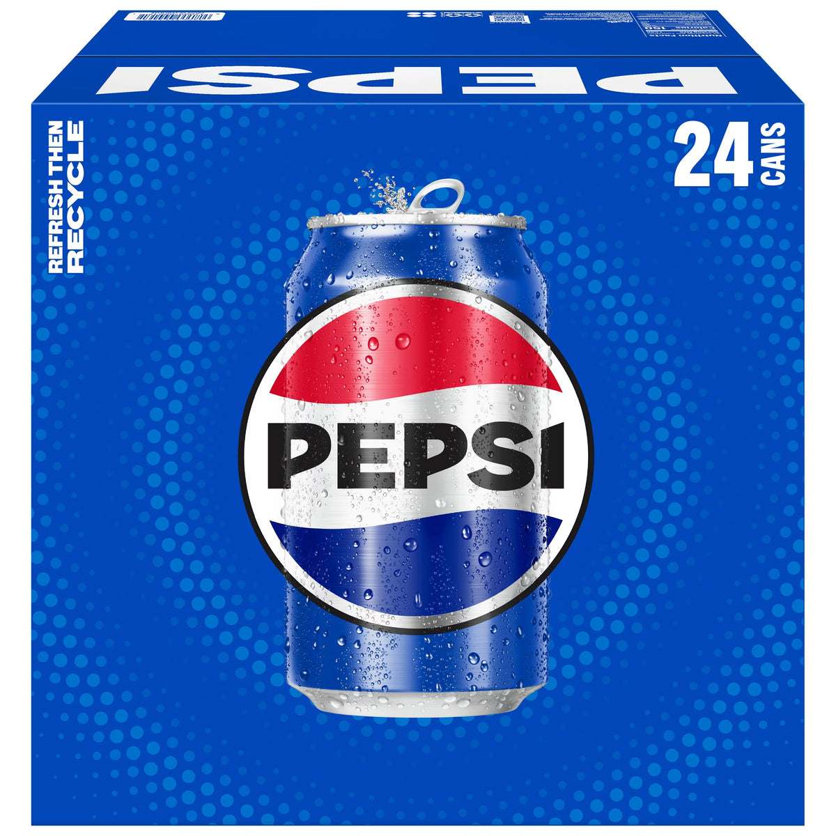 Cola Soda Pop, 12 fl oz, 24 Pack Cans G42485