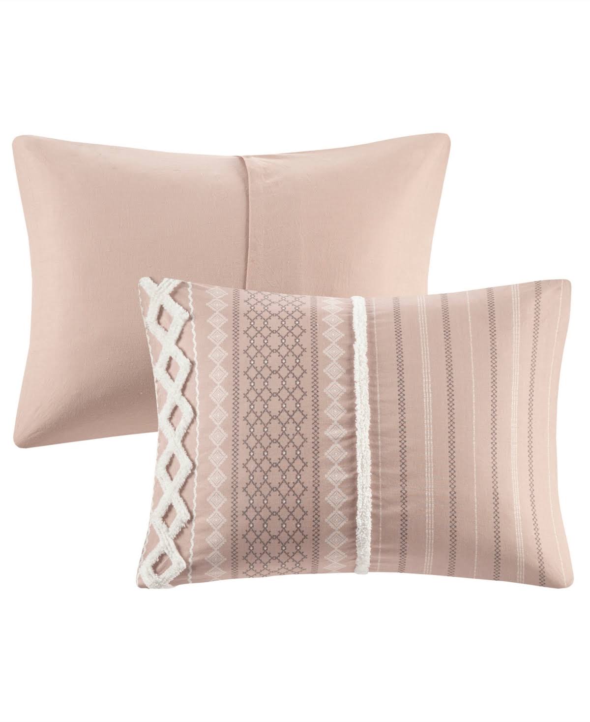 Blush King Cotton Duvet Cover Set Q27620
