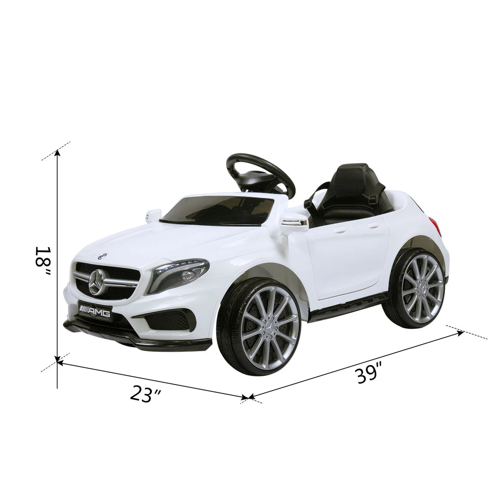 6V Battery 4-Wheel Electric Ride On Truck Car with Remote Control, White C95971