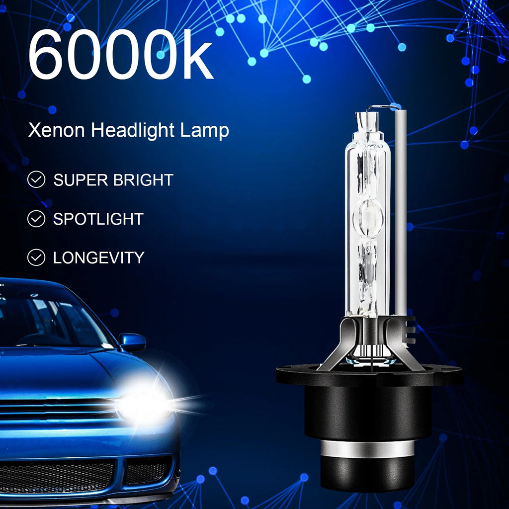 D4S Xenon HID Headlight Replacement Bulb Qty2 J1709