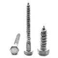 Hex Lag Screw Low Carbon Steel Hot Dip Galvanized J3067