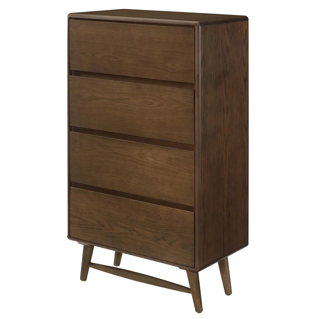 Brown Wood Dresser Drawer Chest X135217