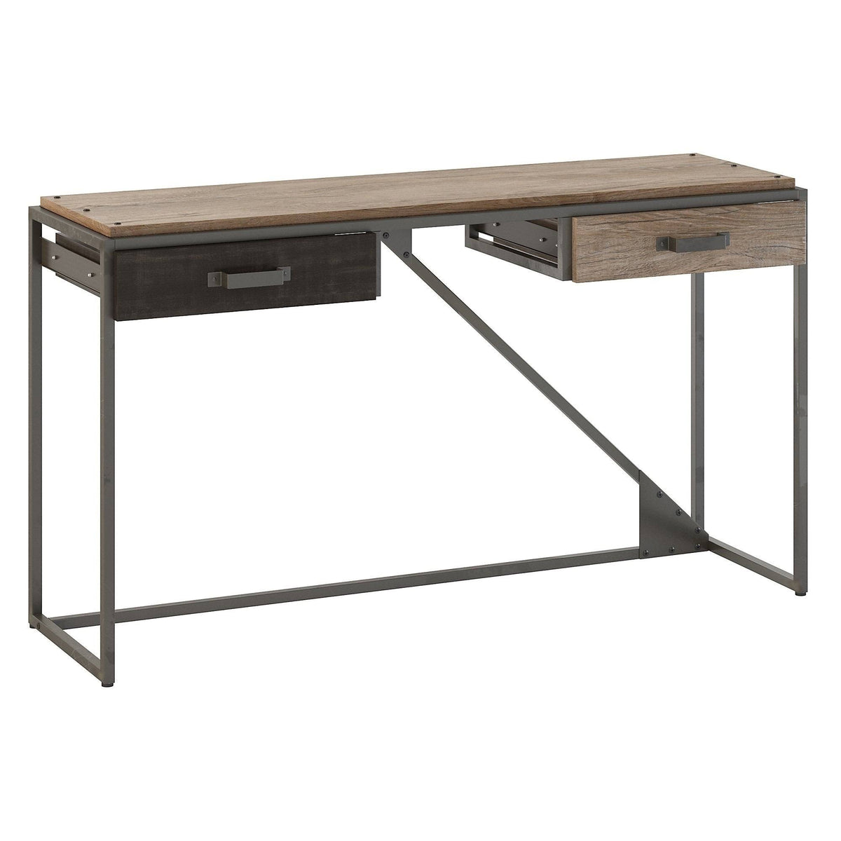 Grey Console Table with Drawers S845681