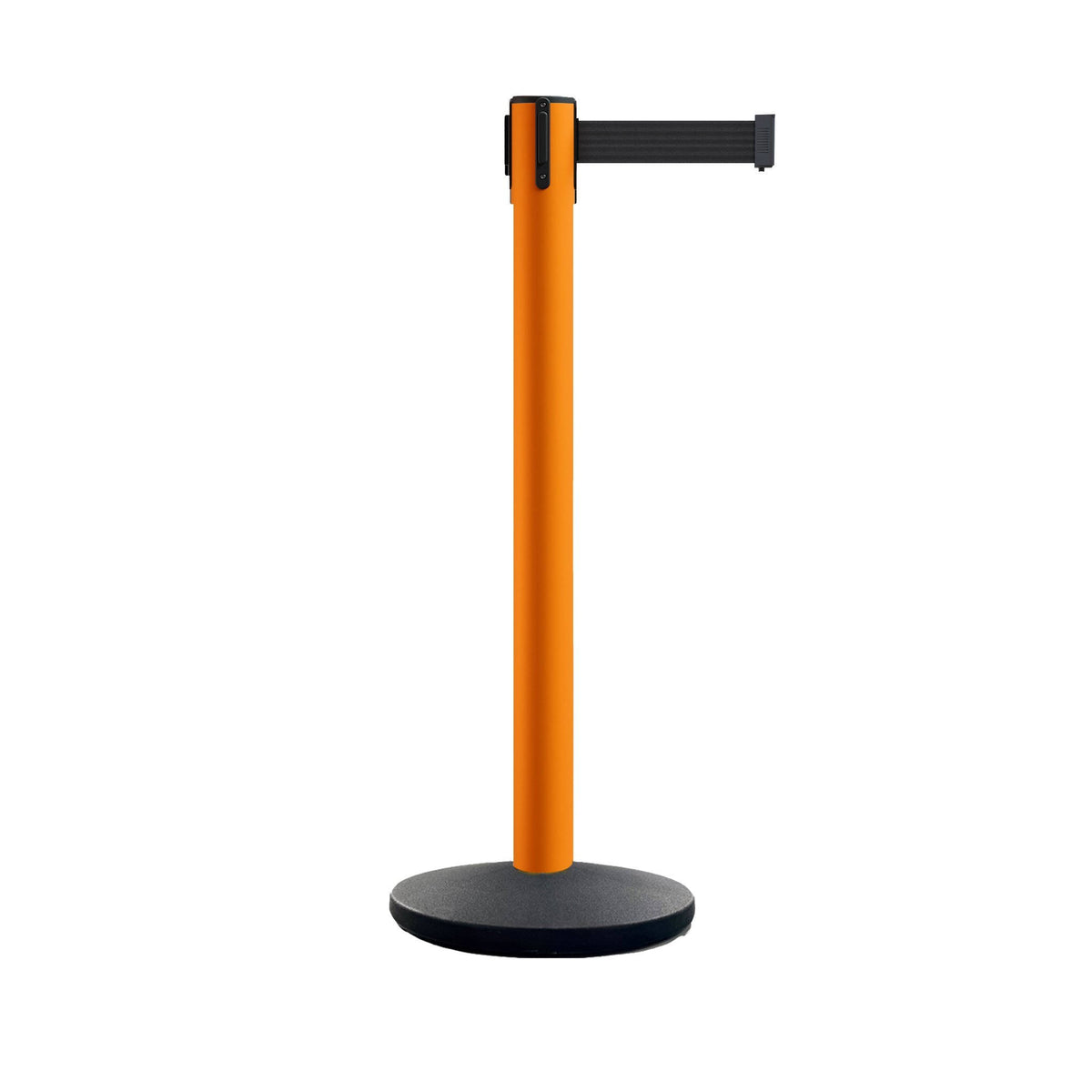 16 ft Retractable Belt Stanchion with Cast Iron Base E1289
