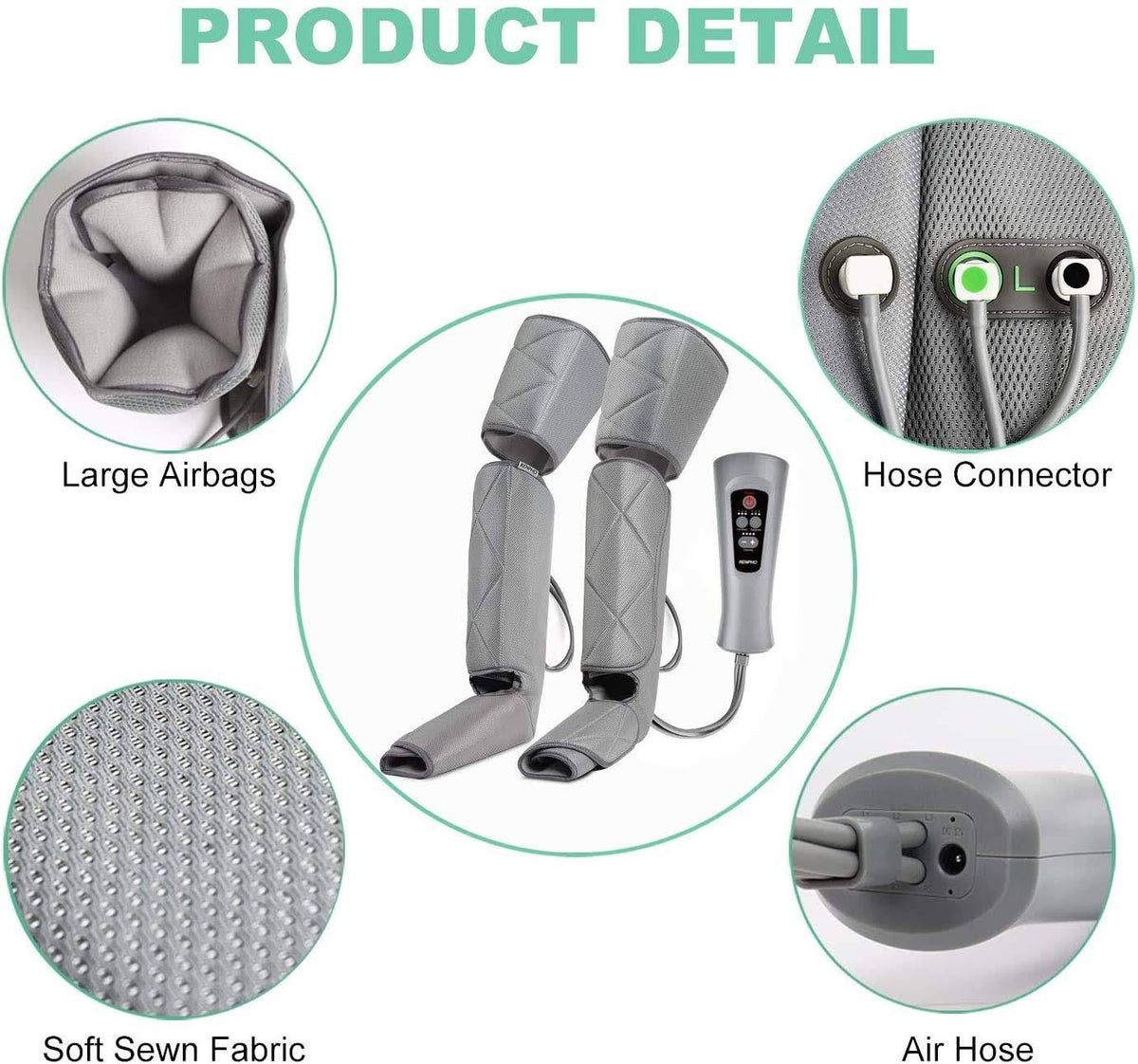 Calf Feet Thigh Compression Leg Massager C274