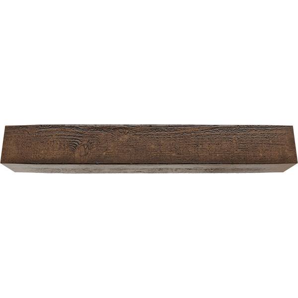 Rough Sawn Faux Wood Fireplace Mantel Z975