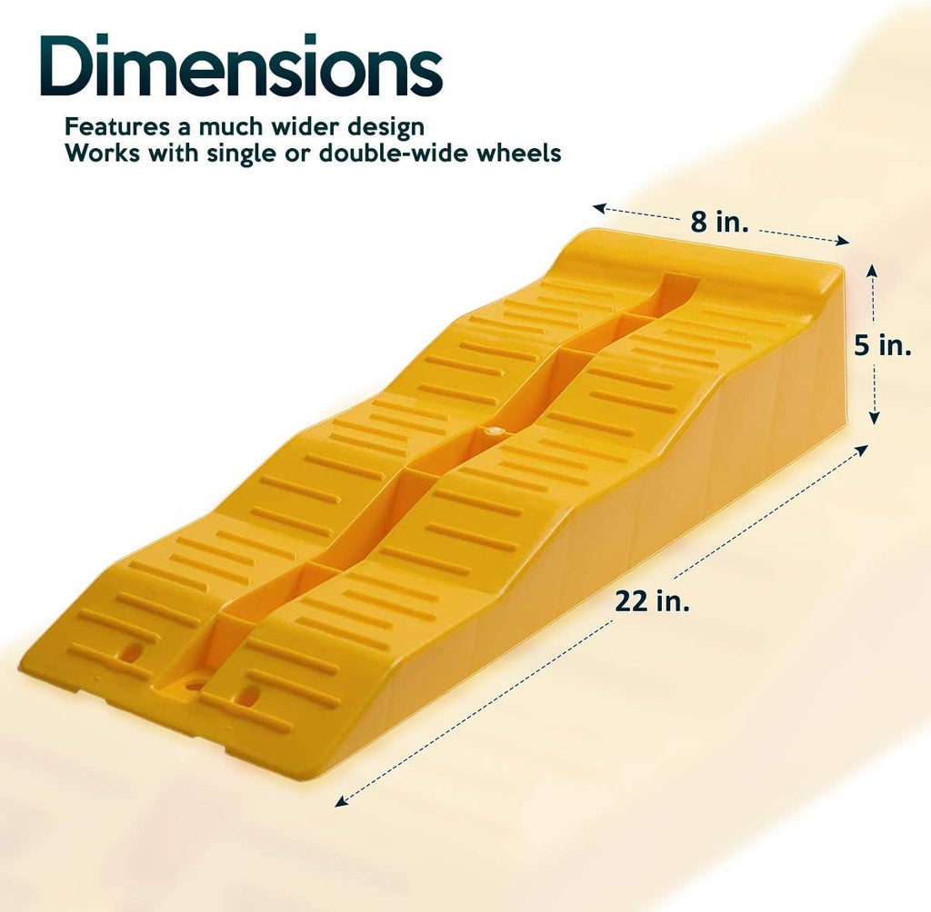 Set of 2 Automotive Leveling Ramps F923075