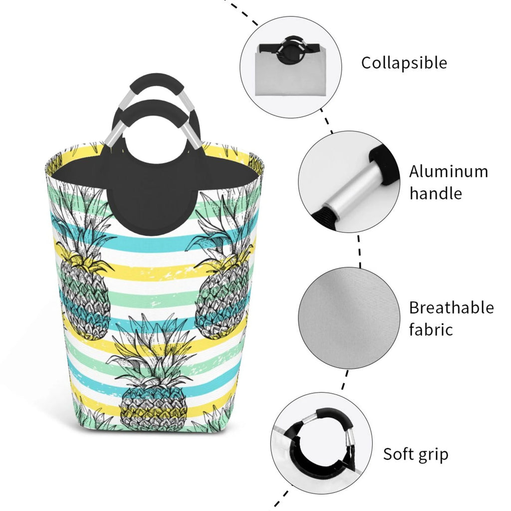 50L Rectangular Waterproof Foldable Laundry Basket B45815