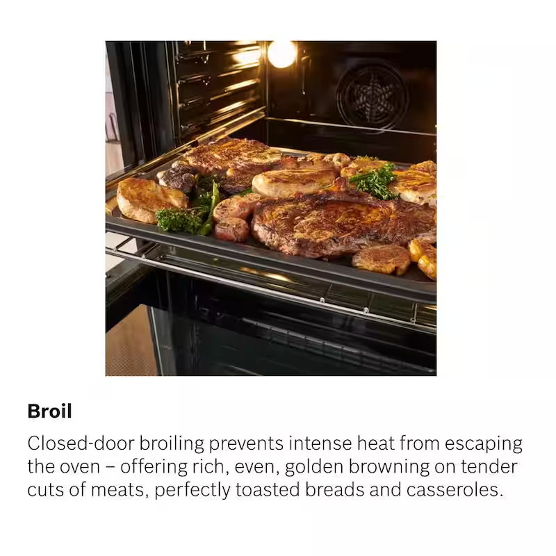 30 in Built-In Electric Convection Wall Oven and Microwave in Stainless Steel J52891