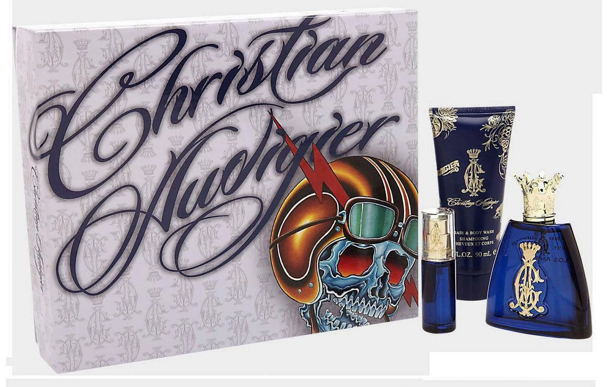 1.7 & .25 oz Mini EDT Men Cologne + 3.0 Body Wash Set R40443