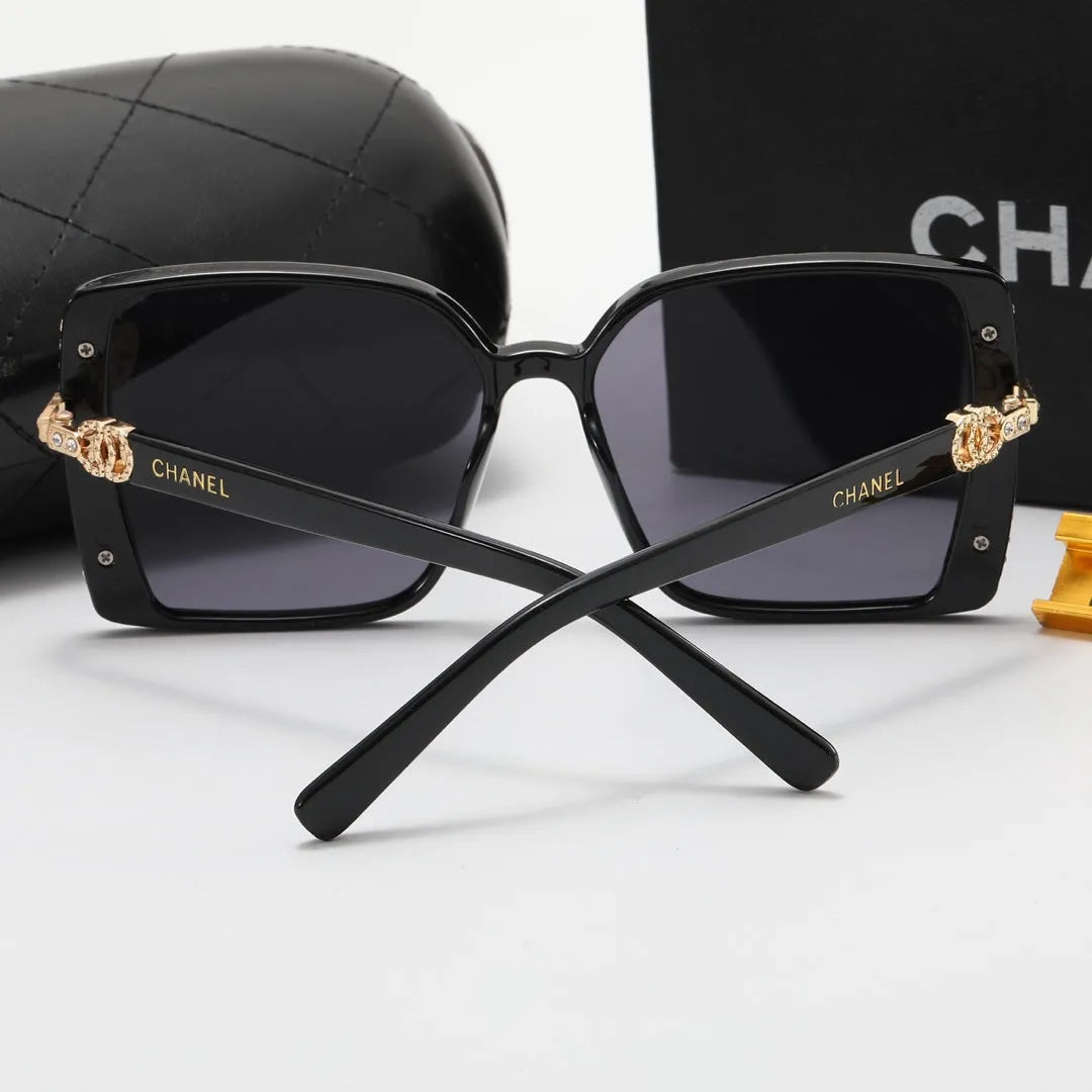 Rhinestone Polarized Sunglasses K388
