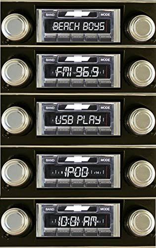 1963 1964 Chevy Impala Caprice USA 630 II High Power 300 Watt Am FM Car Stereo Radio with iPod Docking Cable I50198