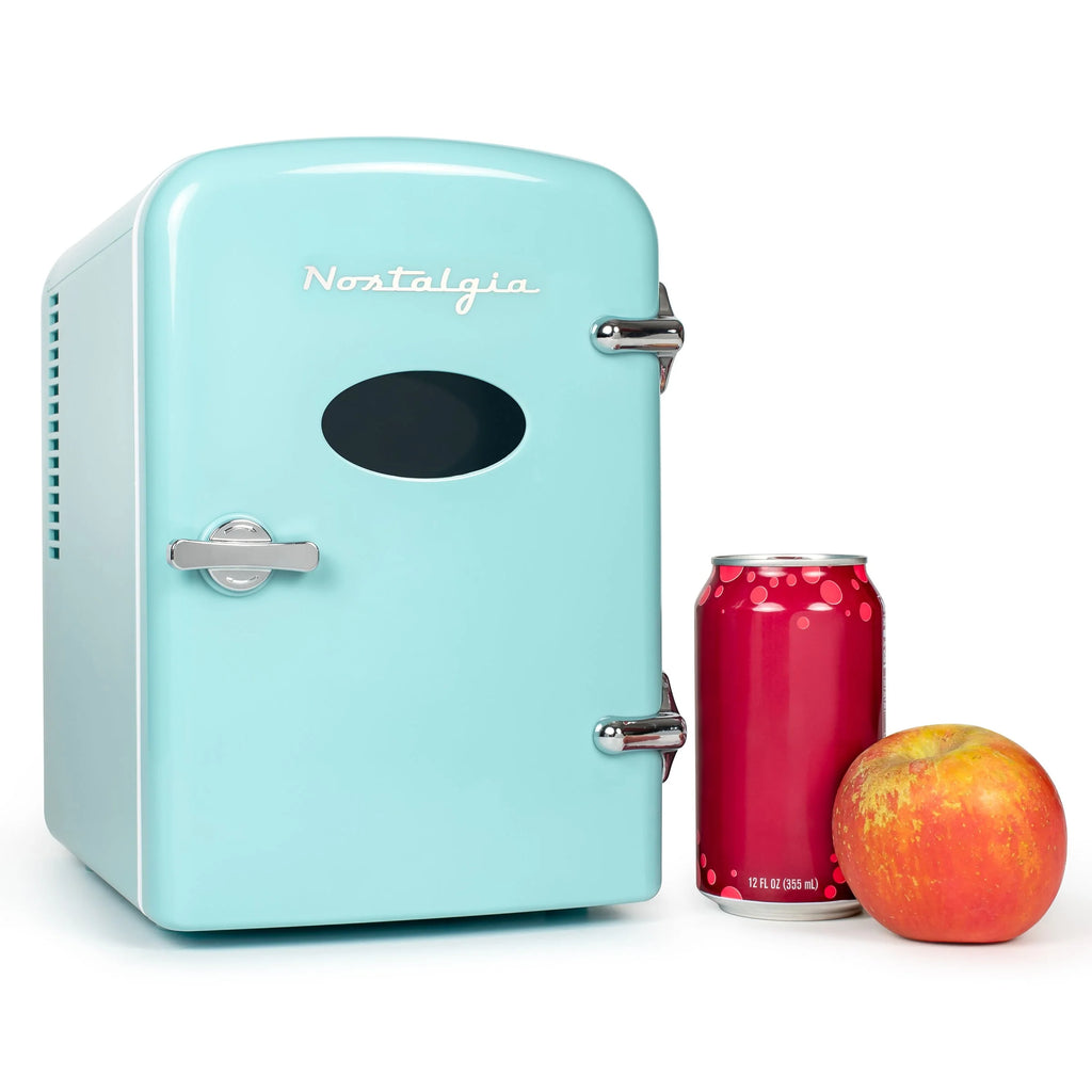 6-Can Personal Cooling and Heating Refrigerator with Carry Handle F172