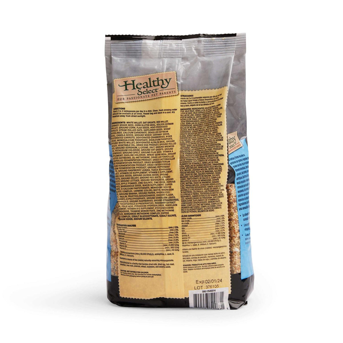 Parakeet Diet E5253