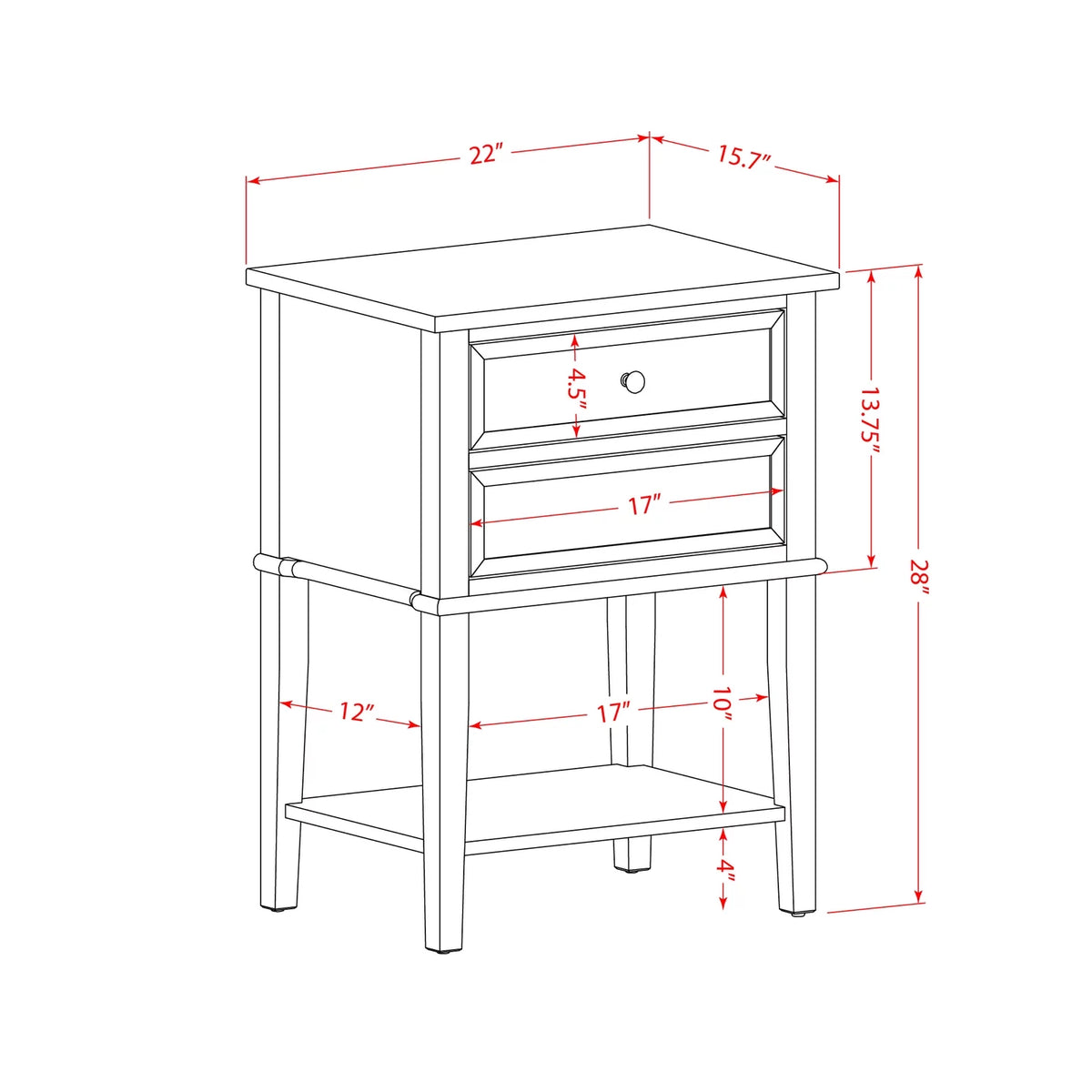 3-piece Wood Platform Bedroom Set Q138