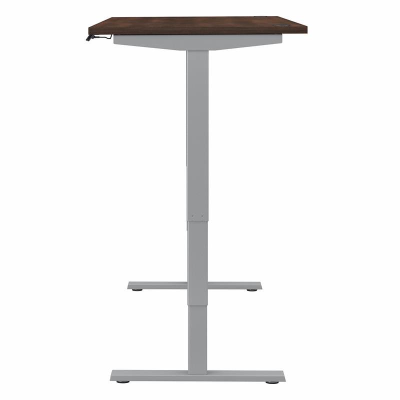 Electric Height Adjustable Standing Desk in Black Walnut E181
