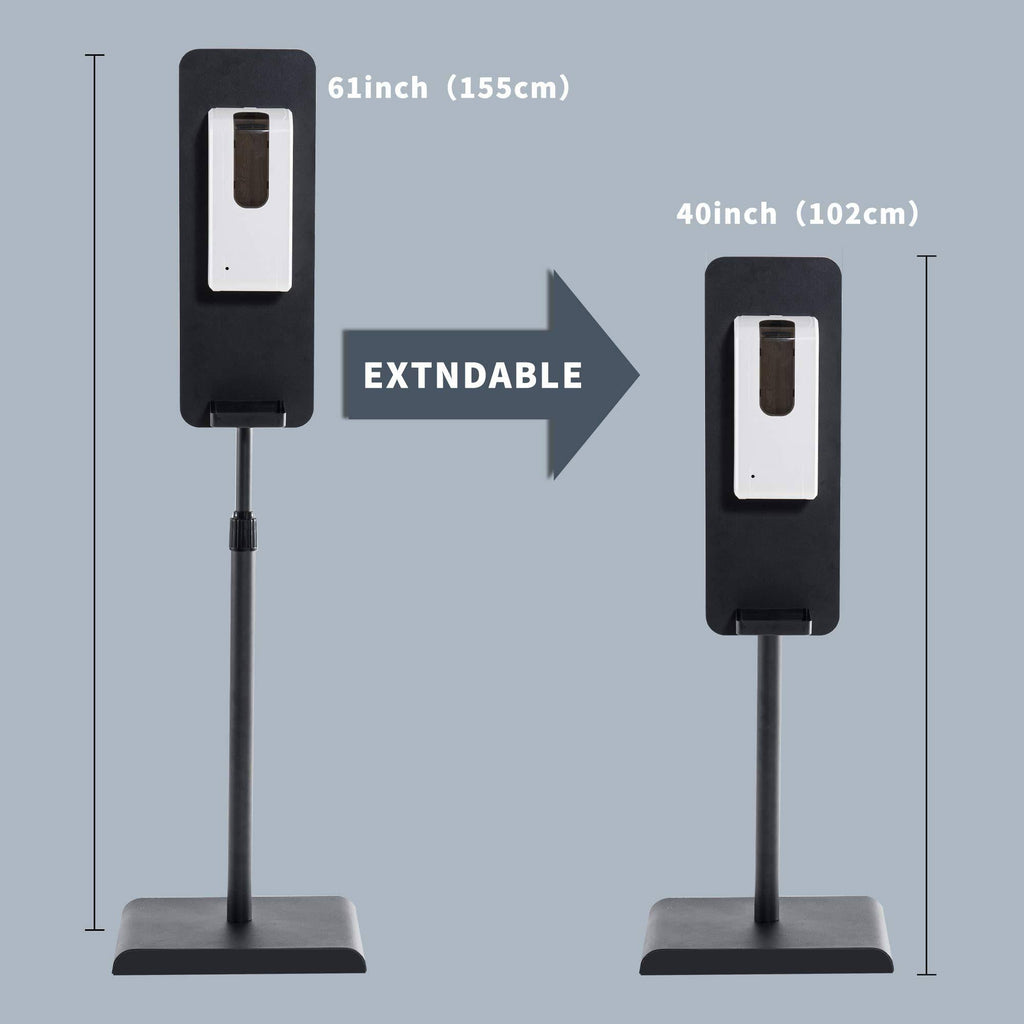Touchless Automatic Hand Sanitizer Dispenser Stand with 0.5 Gallon Gel G440013