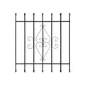 Black 7-Bar Window Guard T1584