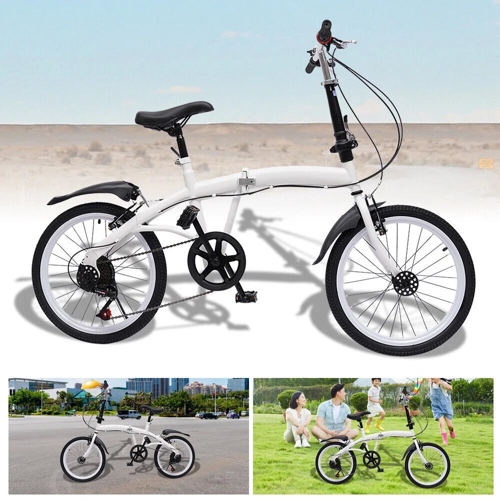20'' Folding Bicycle 7 Speed Double V Brake D760