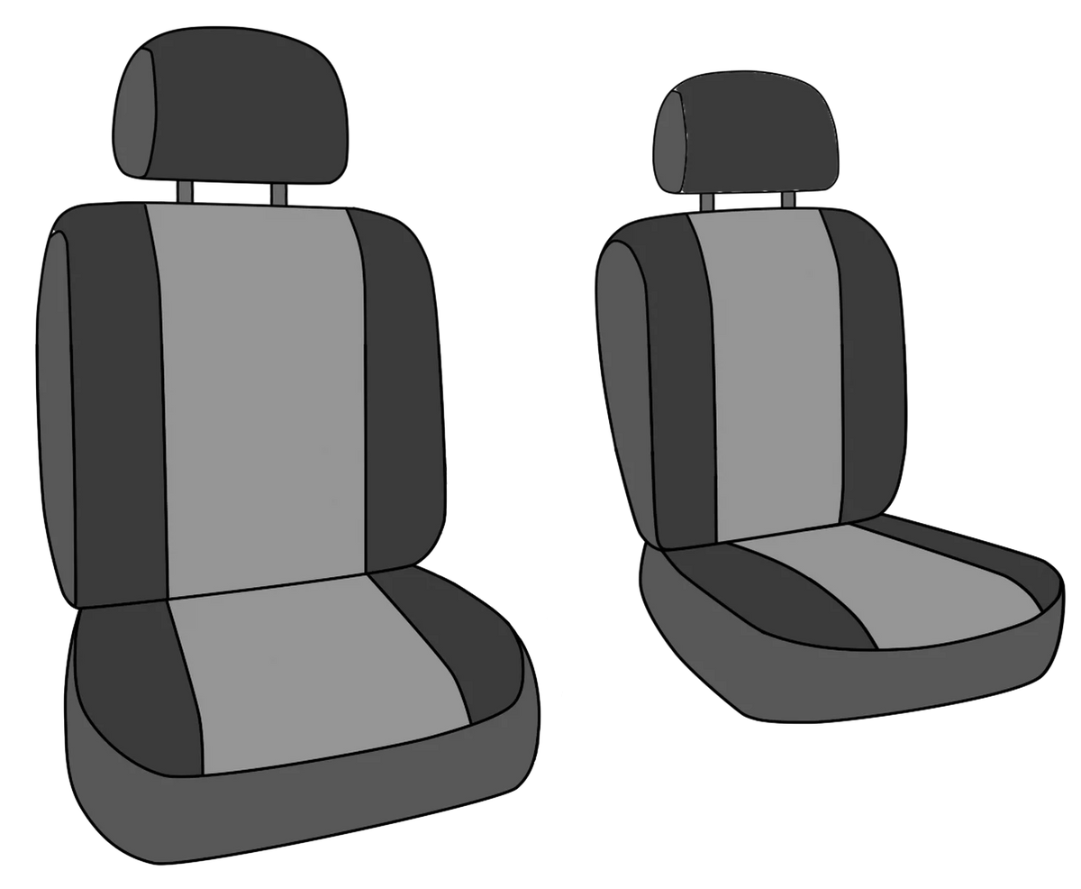 Charcoal Insert with Black Trim Seat Covers J29831