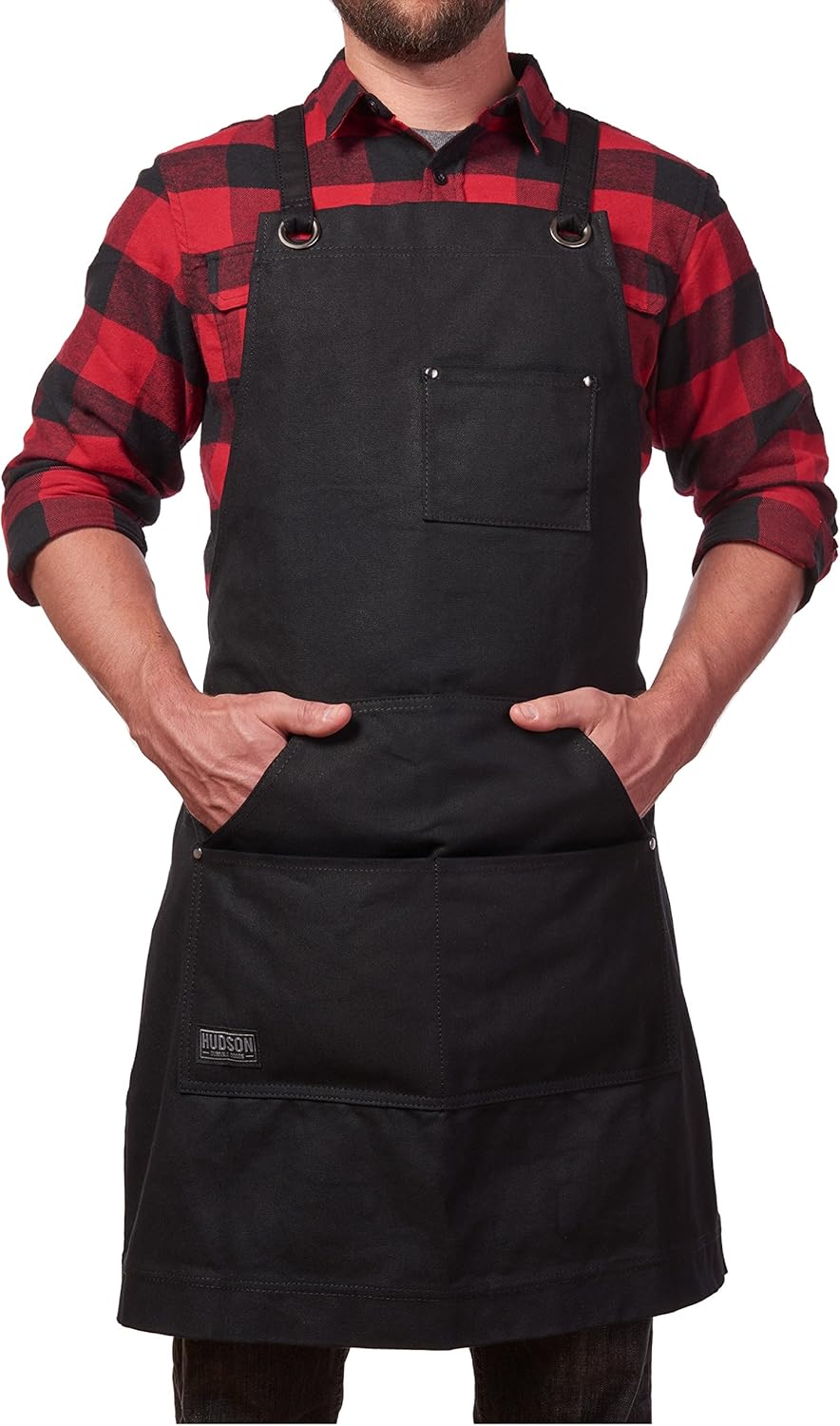 Waxed Canvas Apron Brown Pack of 2 T7318