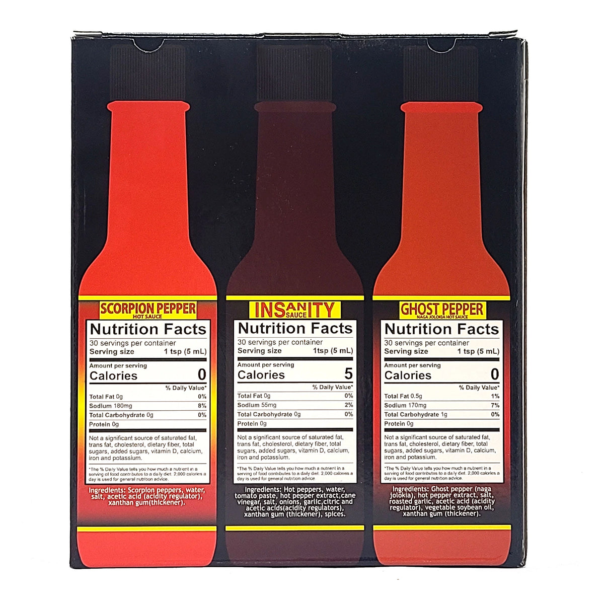 Super Hot Sauce Gift Set 3-Pack 5 Oz. Each H224