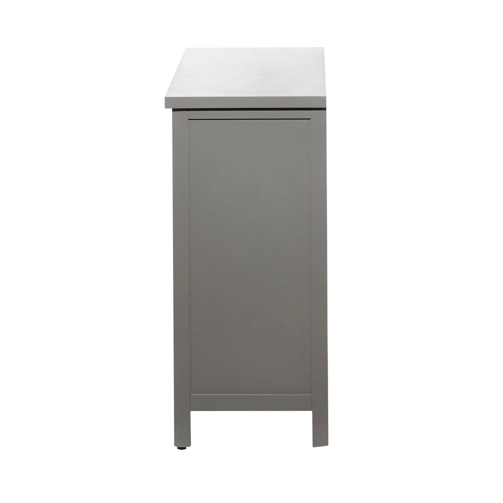 Grey Wood Cabinet O469031