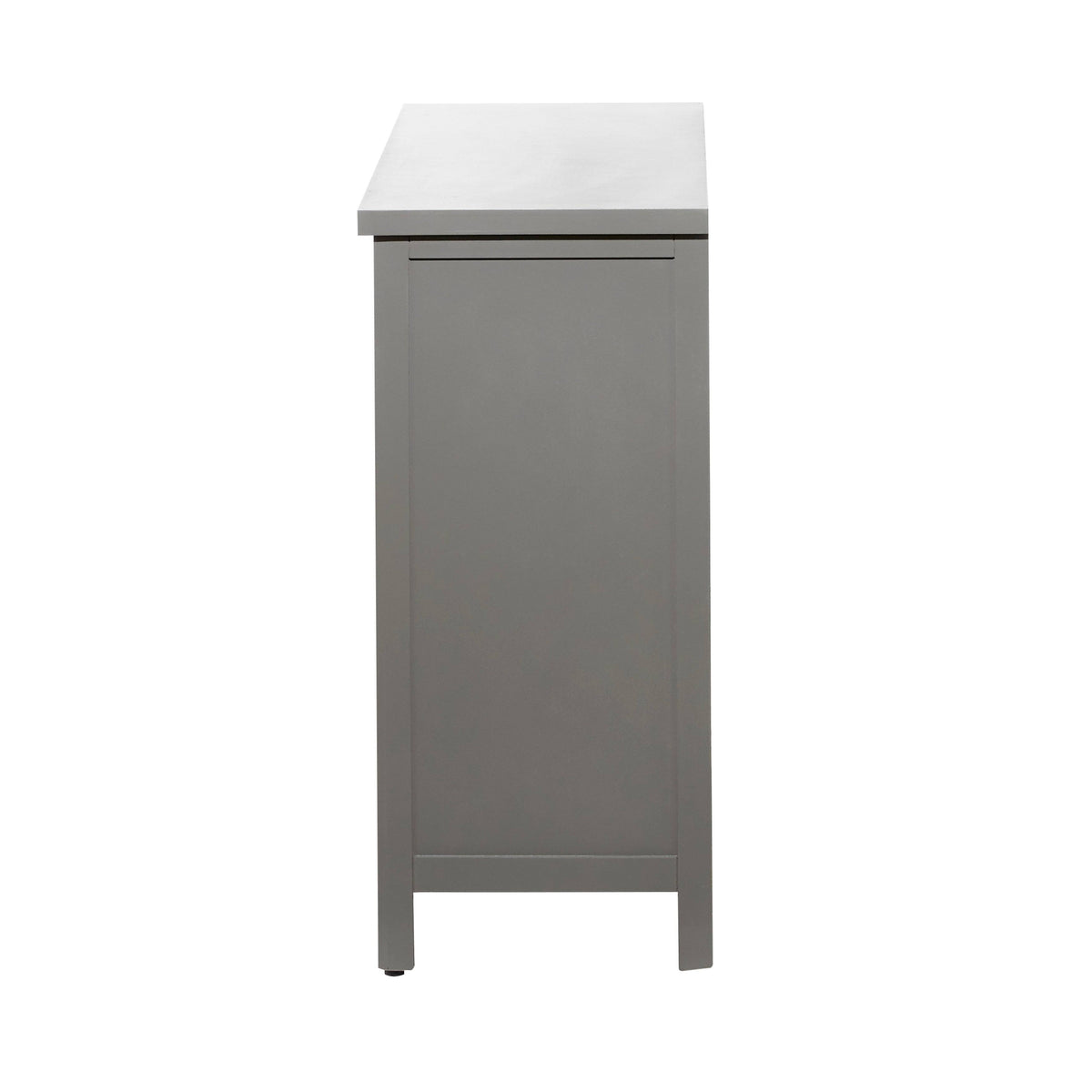 Grey Wood Cabinet O469031