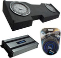 Dual 12" Loaded Sub Box Enclosure with Amplifier Y47926