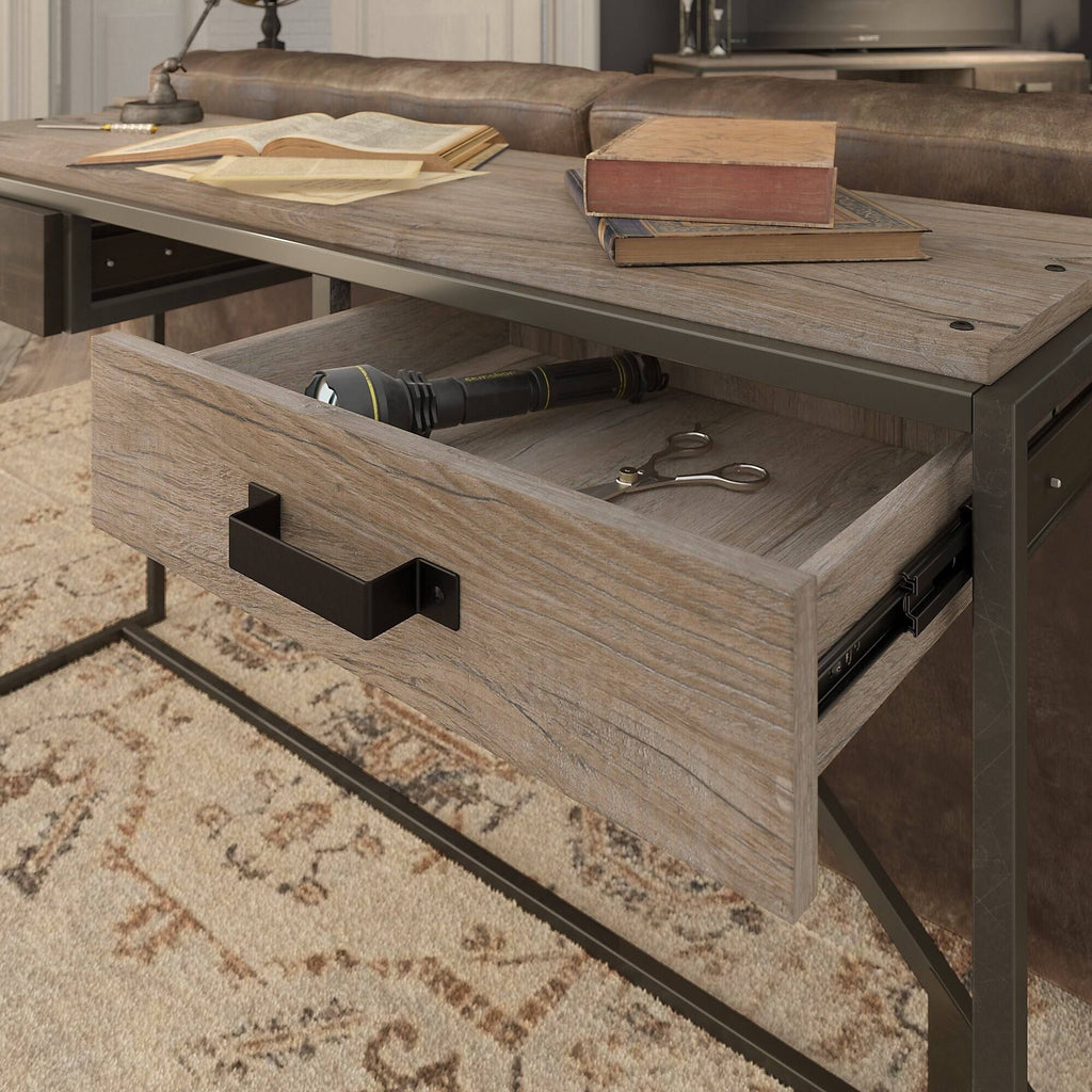 Grey Console Table with Drawers S845681