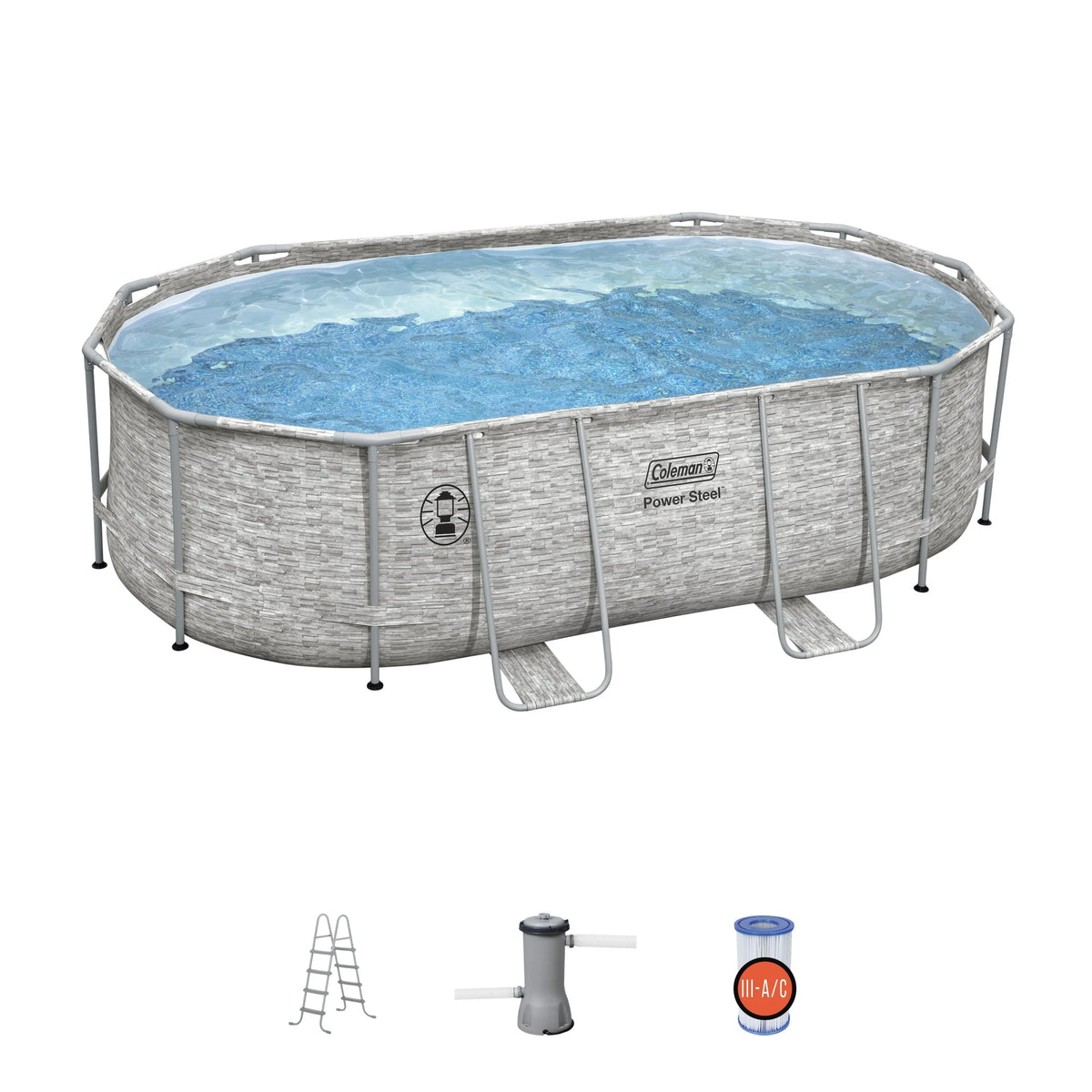 16' x 10' x 48' Oval Pool Set Q89652