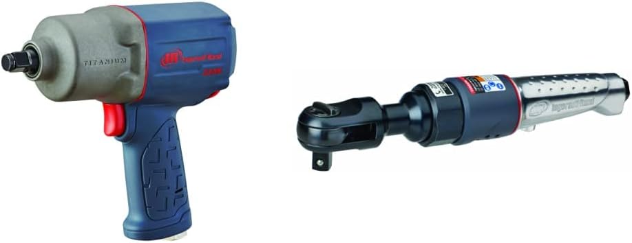 1/2" Drive Air Impact Wrench, Lightweight 4.6 lb, Titanium Hammer Case, Red B9888
