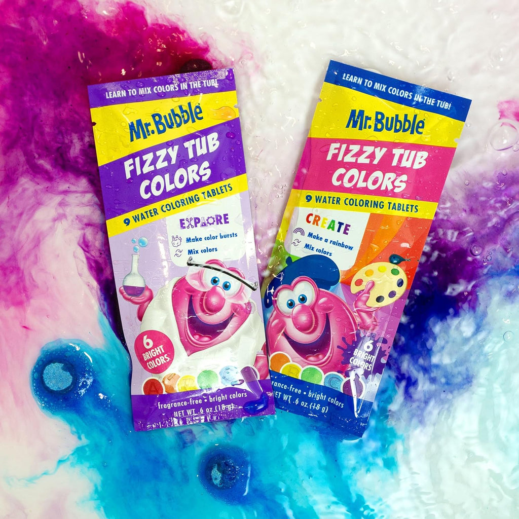 Fizzy Tub Colors (12 Packets, 9 Tablets Each) J5254
