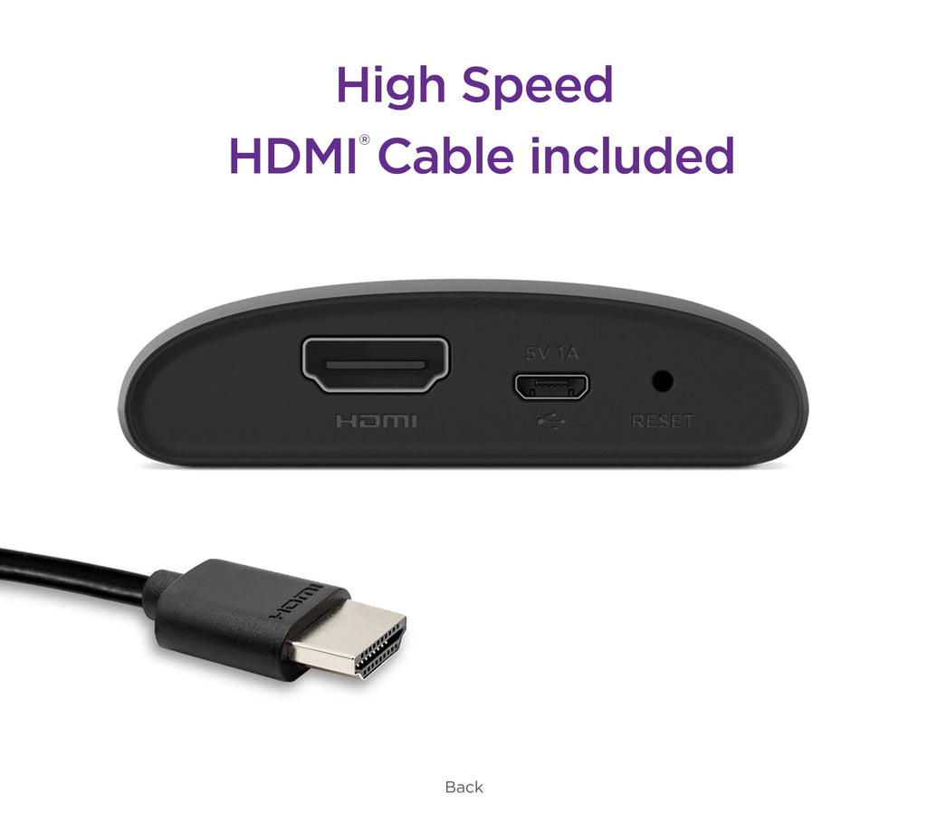 HD Streaming Device with HDMI Cable and Remote A8554