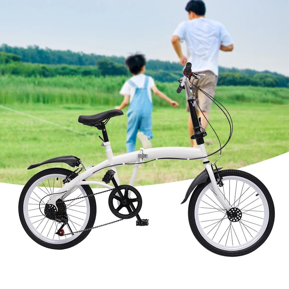 20'' Folding Bicycle 7 Speed Double V Brake D760