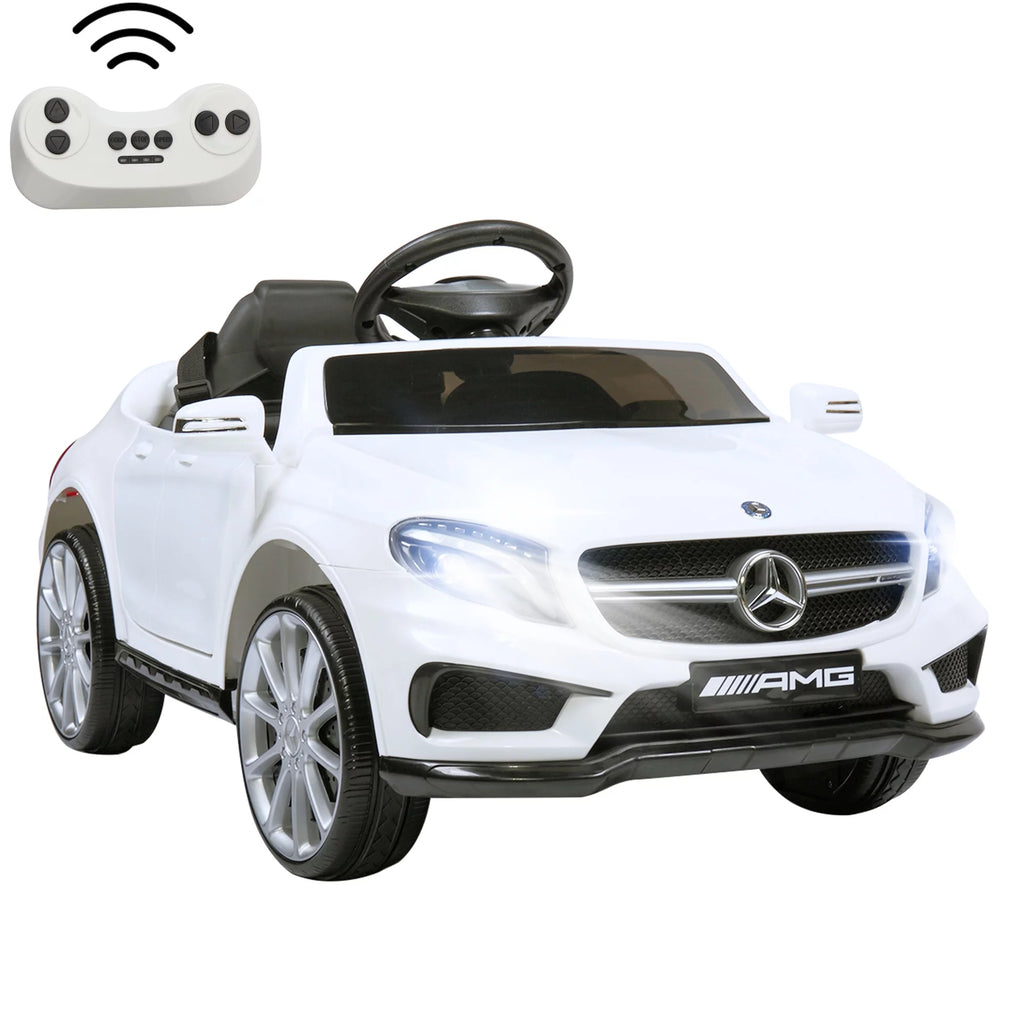 6V Battery 4-Wheel Electric Ride On Truck Car with Remote Control, White C95971