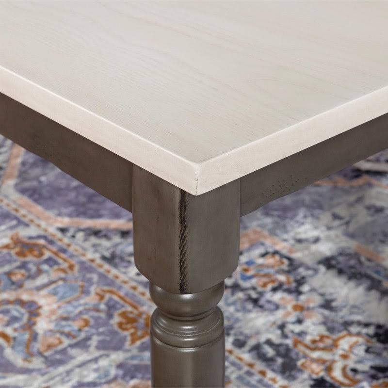 Brown Wood Bench G51353
