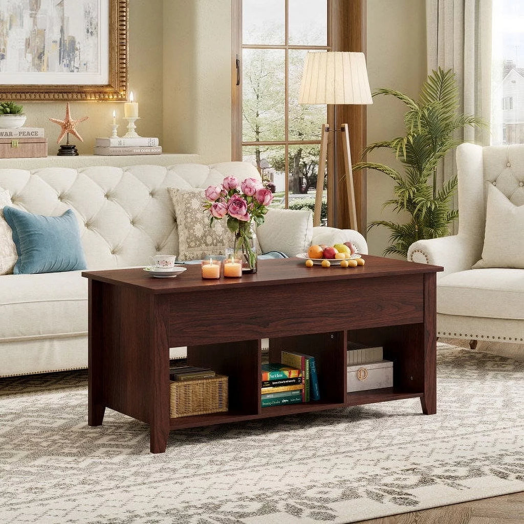 Lift Top Coffee Table with Storage T532