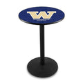 Black Wrinkle 42 inch Pub Table X438325