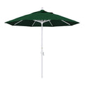9' Aluminum Market Umbrella Hunter Green I40255