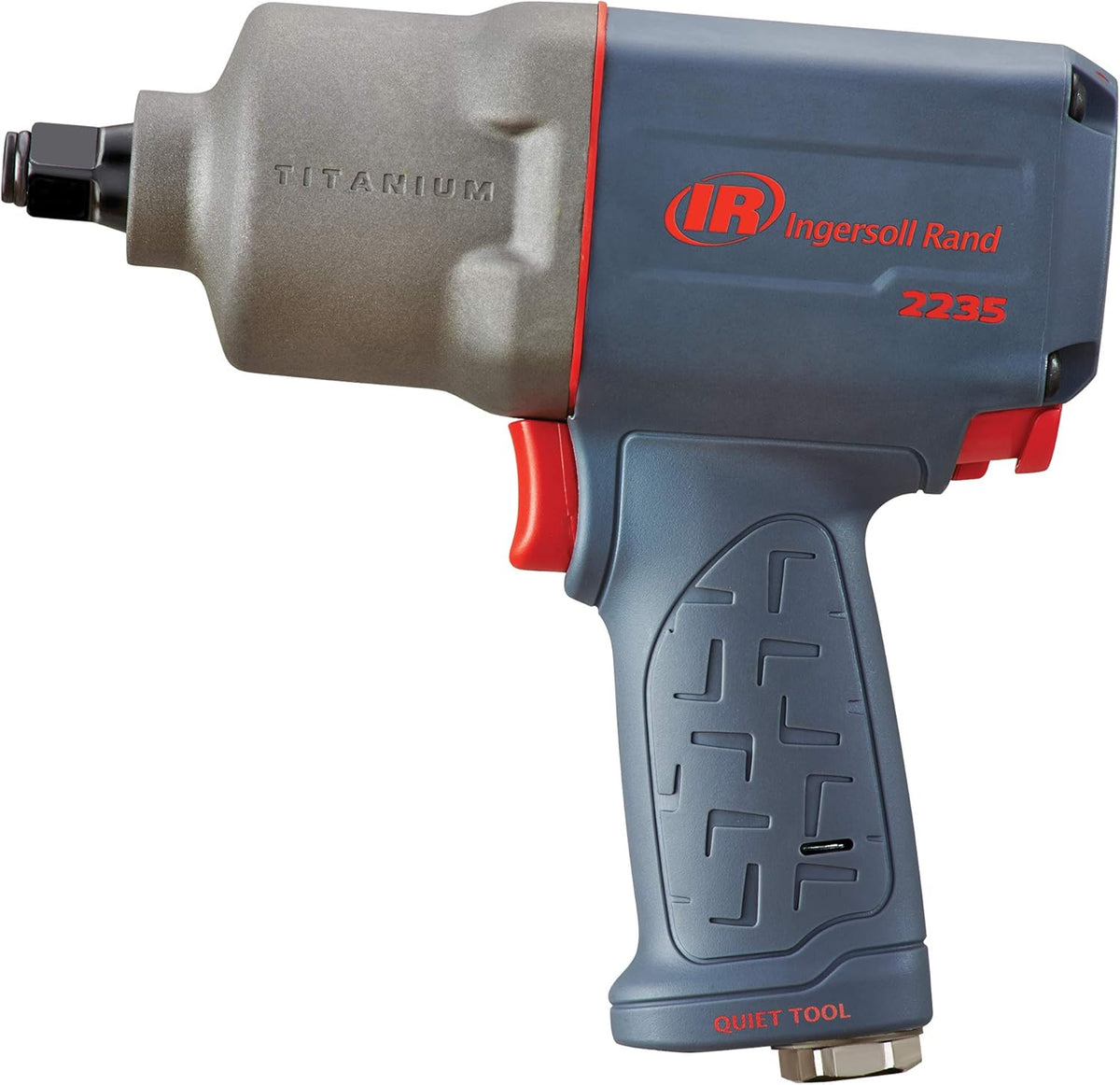 1/2" Drive Air Impact Wrench, Lightweight 4.6 lb, Titanium Hammer Case, Red B9888
