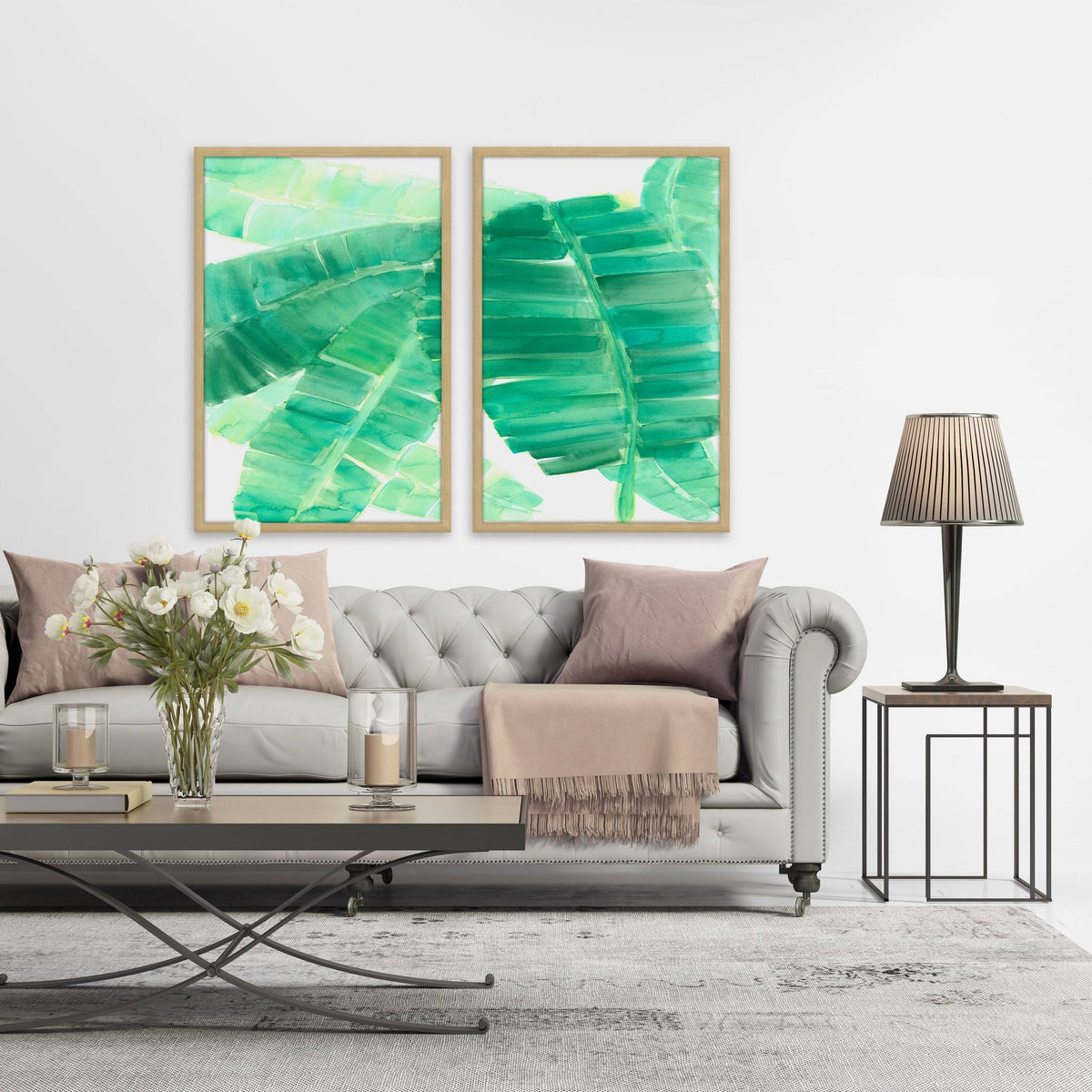 18 inch x 24 inch Diptych P914