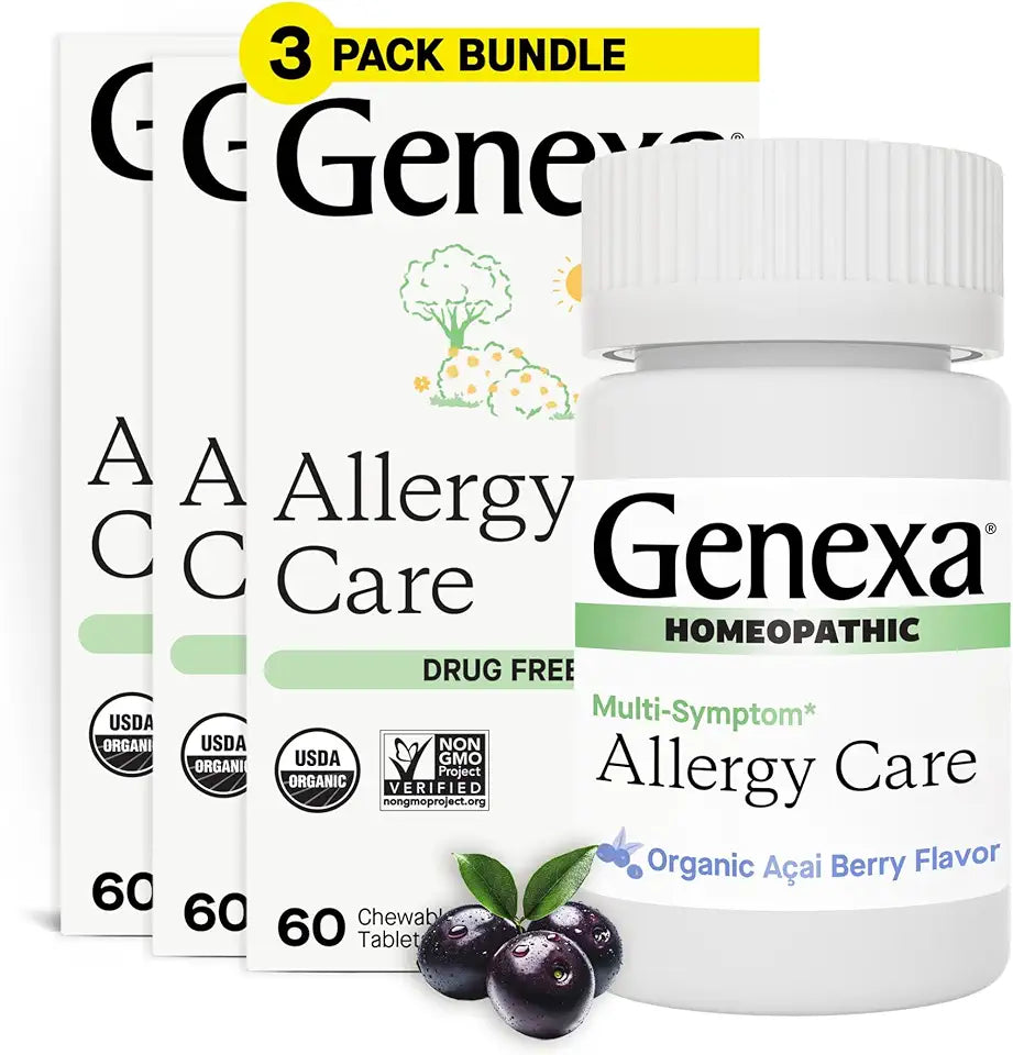 Drug Free Non-Drowsy Allergy & Congestion Relief Chewable Tablets H69690