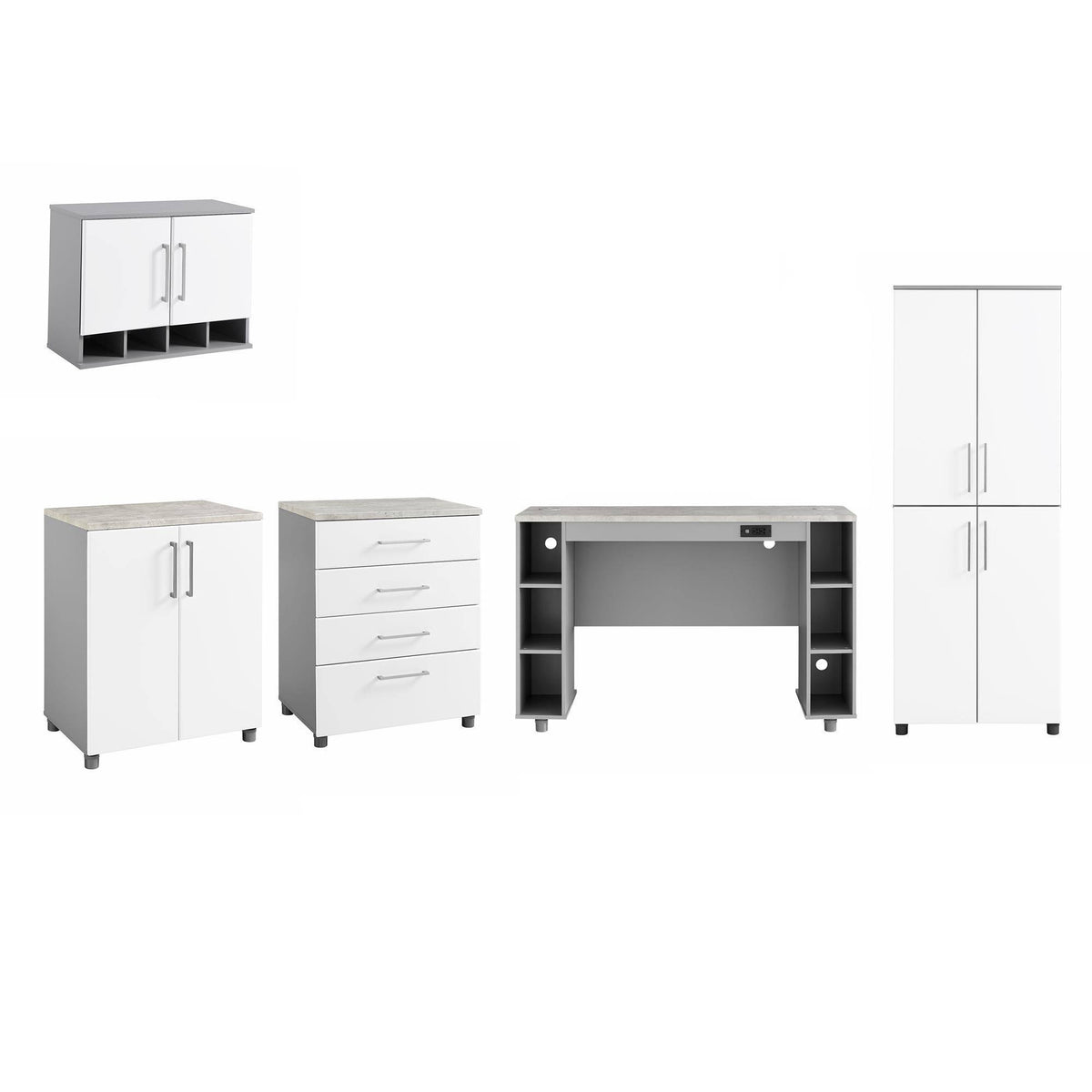 White Wall Cabinet T915