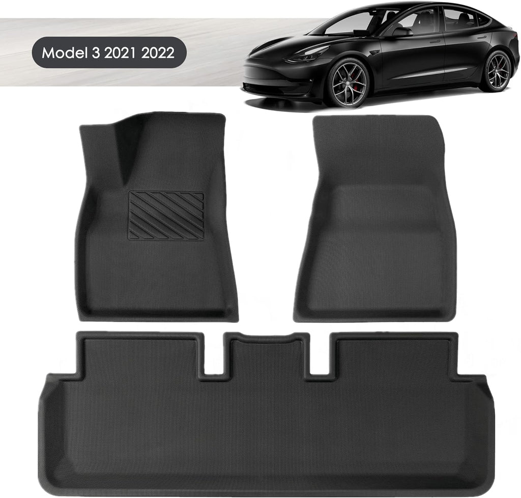 Waterproof 3D Floor Liners for Tesla Model 3 R464234