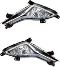 Fog Light Assembly for Hyundai Elantra 2014 2015 2016 Pair H8463