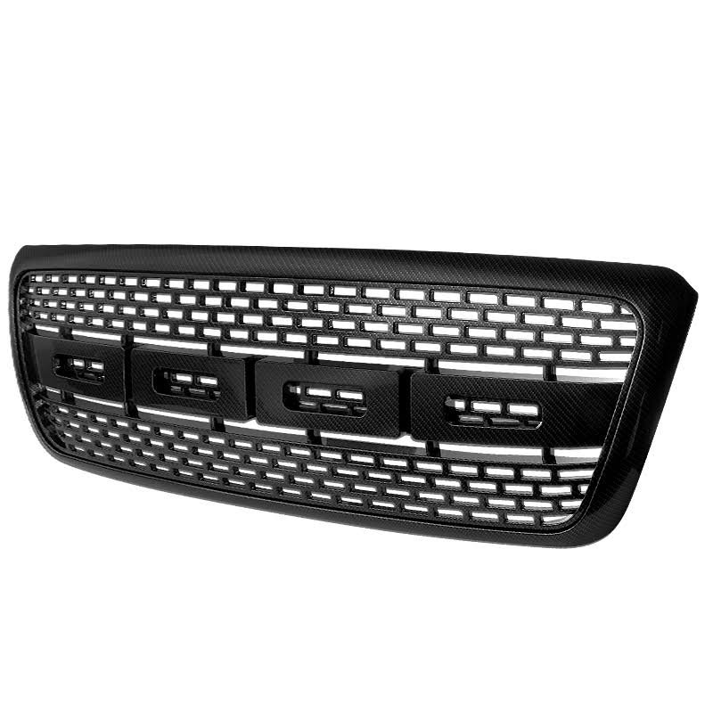 Black ABS Bumper Hood Grille W921