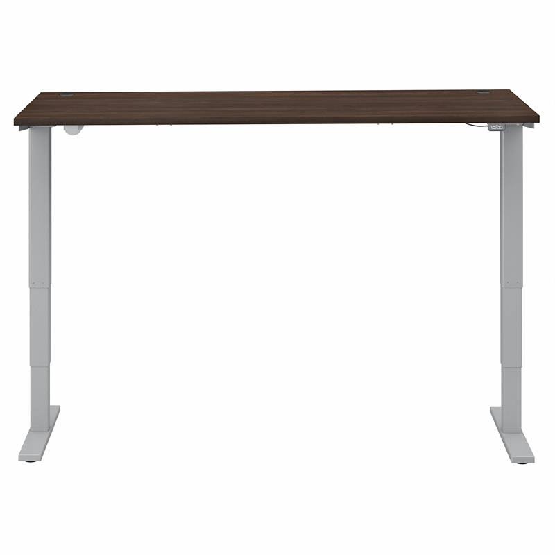 Electric Height Adjustable Standing Desk in Black Walnut E181